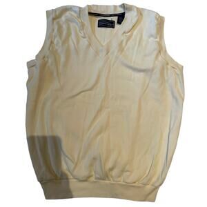 Steve Stricker for Fairway Sport Yellow Medium Sweater Vest - Golf